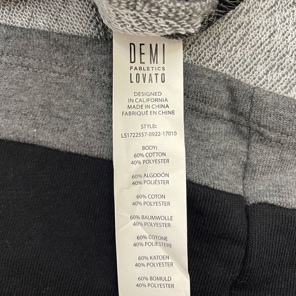 Fabletics Demi Lovato Odessa Crop Sweatshirt Size M - Picture 4 of 6